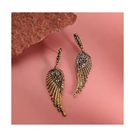 Sohi Angel Wings Drop Earrings