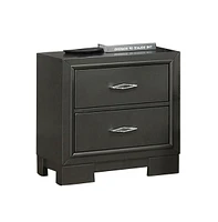 Slickblue Modern Nightstand with Stylish Design and Convenient Storage