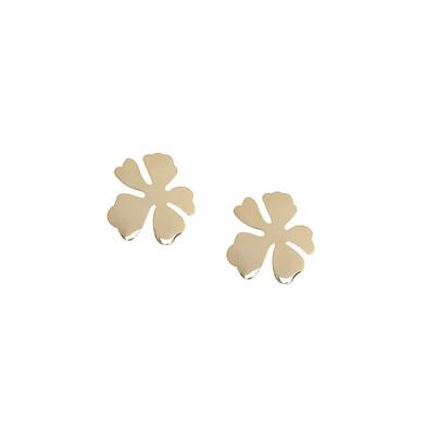 Sohi Minimal Flora Stud Earrings