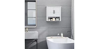 Slickblue Bathroom Wall Cabinet for Space-Saving Storage and Stylish Organization