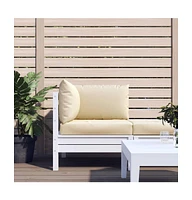 vidaXL Pallet Cushions 3 pcs Beige Oxford Fabric