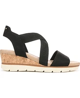 Dr. Scholl's Women's Just Cute Strappy Wedge Sandals