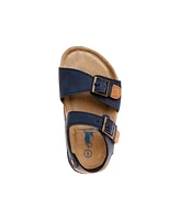 Rugged Bear Toddler Boys Buckle Footbed Sandals