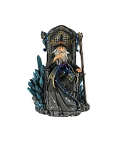 Fc Design "2-pc Set" 7.5"H Wizard with Blue Dragon in Arm Chair Figurine Statue Ornament Home Room Office Decor and Perfect Ideas for Housewarming, Ho