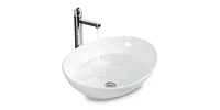 Slickblue Bathroom Ceramic Sink for Durable and Elegant Vanity Solutions