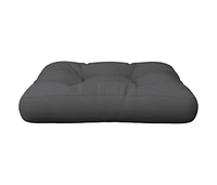 Pallet Cushion Anthracite 23.6"x24.2"x3.9" Fabric