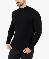 X-Ray Men's Basice Mock Neck Midweight Pullover Sweater