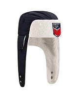 New Era Men's Navy Usmnt Trapper Knit Hat