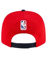 New Era Men's Navy/Red Washington Wizards Statement Edition Jersey Hook 9SEVENTY Stretch-Snap Hat