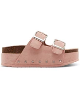 Madden Girl Babes Double-Strap Flatform Footbed Sandals