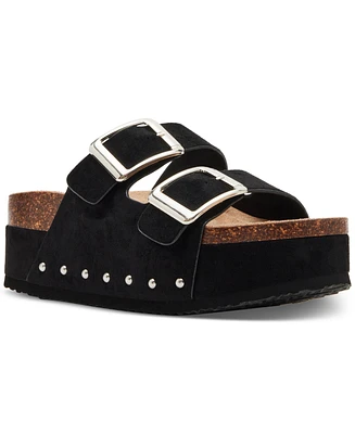 Madden Girl Babes Double-Strap Flatform Footbed Sandals
