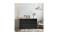 Slickblue Spacious Double Dresser for Stylish Bedroom Storage and Organization