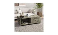 Slickblue Coffee Table for Stylish Living Room and Functional Storage