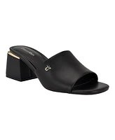 Calvin Klein Women's Rowena Block Heel Dress Sandals