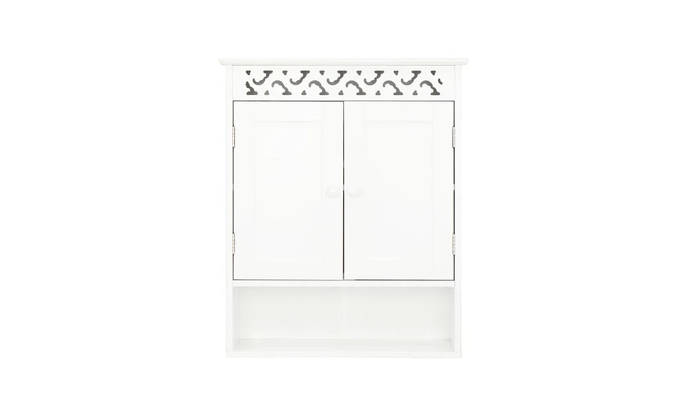 Slickblue Stylish Wall Cabinet for Space-Saving Storage and Organization