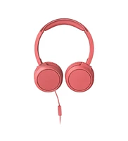 Philips H4105 On-Ear Wired Headphones - Red