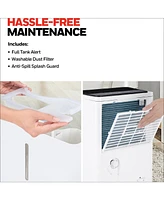 Honeywell 2024 New! 50-Pint Energy Star Smart Dehumidifier with WiFi and Alexa Voice Control for 4,000 Sq Ft – Laundry Mode, Auto-Comfort Mode