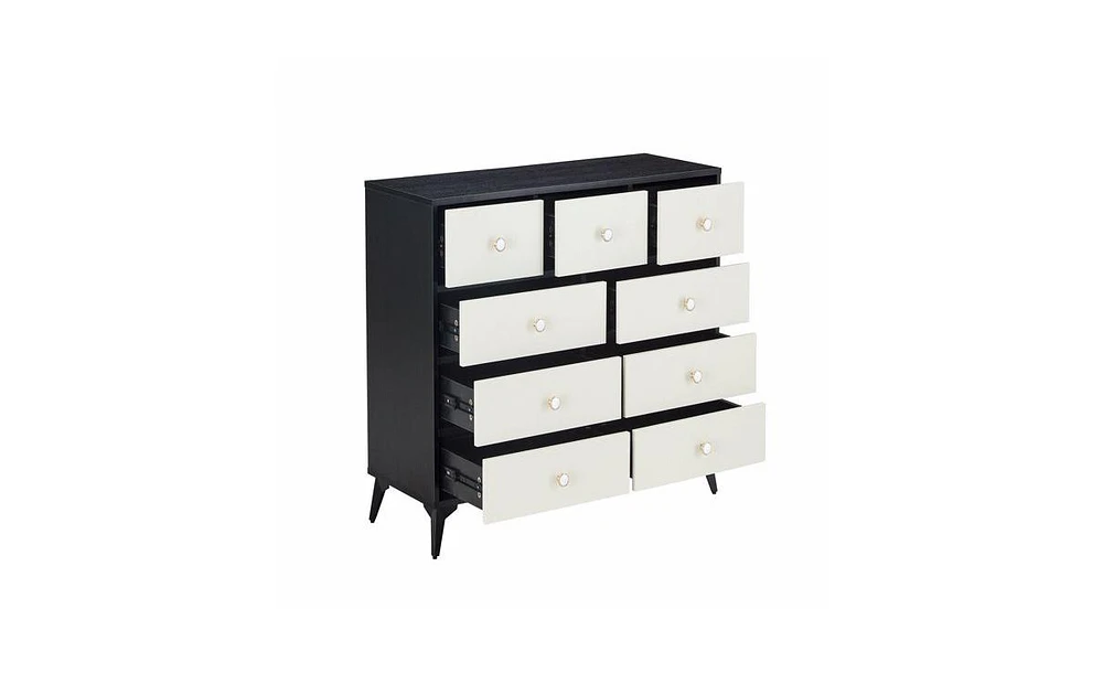 Slickblue 9-Drawer Cabinet Dresser for Ample Storage and Organized Bedroom Solutions