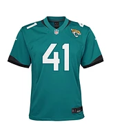 Nike Big Boys and Girls Josh Hines-Allen Teal Jacksonville Jaguars Team Game Jersey