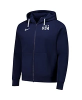 Nike Men's Navy Team Usa Club Full-Zip Hoodie Jacket