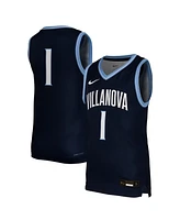 Nike Big Boys and Girls 1 Navy Villanova Wildcats Replica Basketball Jersey