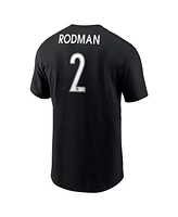 Nike Men's Trinity Rodman Black Washington Spirit Core Crew Neck T-Shirt