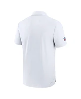 Nike Men's White Buffalo Bills Sideline Coaches Performance Polo