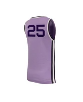 Nike Big Boys and Girls 25 Lavender Kansas State Wildcats Retro Replica Basketball Jersey