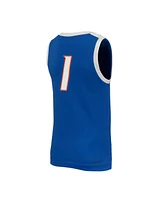 Nike Big Boys and Girls 1 Royal Boise State Broncos Replica Basketball Jersey