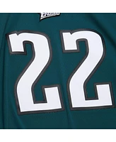 Mitchell & Ness Men's Duce Staley Midnight Green Philadelphia Eagles 2002 Legacy Replica Jersey