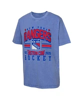 Outerstuff Big Boys and Girls Royal New York Rangers Sure Short T-Shirt