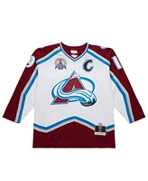 Mitchell & Ness Men's Joe Sakic White Colorado Avalanche 2000-01 Power Play Jersey