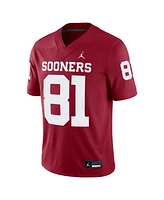 Jordan Men's Mark Andrews Crimson Oklahoma Sooners Alumni Player Game Jersey