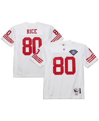 Mitchell & Ness Men's Jerry Rice White San Francisco 49ers 1994 Authentic Throwback Retired Player Jersey