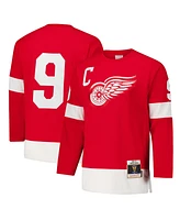 Mitchell & Ness Men's Gordie Howe Red Detroit Wings 1960-61 Power Play Jersey