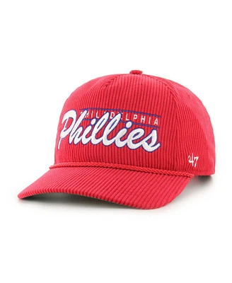 '47 Brand Men's Red Philadelphia Phillies Corduroy Hitch Adjustable Hat