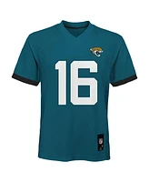 Outerstuff Preschool Trevor Lawrence Teal Jacksonville Jaguars Replica Player Jersey