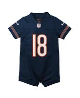 Nike Big Boys and Girls Caleb Williams Navy Chicago Bears Game Romper Jersey