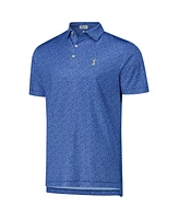 Peter Millar Men's Navy The Players Luck of the Irish Performance Jersey Polo