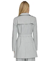 Calvin Klein Women's Double-Breasted Trench Coat