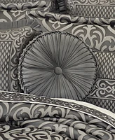 J Queen New York Bolero Tufted Decorative Pillow, 15" Round