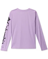 Columbia Big Girls Tidal Tee Long-Sleeve Graphic T-Shirt