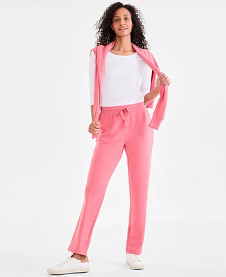 Style & Co Women's Cozy Fleece Pants, Created for Macy's