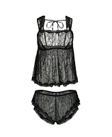 Adore Me Women's Ettie Cami & Shorts Set Lingerie