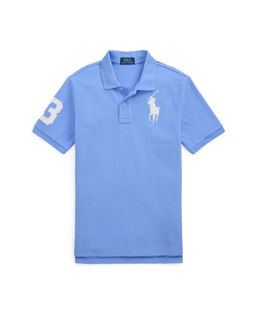 Polo Ralph Lauren Big Boys Pony Cotton Mesh Shirt