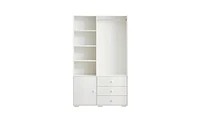 Slickblue Elegant Bedroom Armoire for Stylish and Spacious Clothing Storage