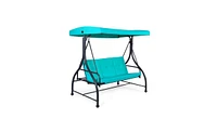 Slickblue 3-Seat Swing Chair for Comfortable and Relaxing Outdoor Seating
