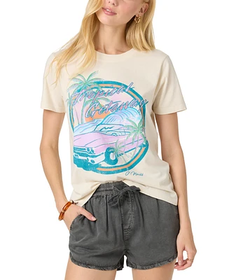 O'Neill Juniors' Tropical Getaway Graphic T-Shirt