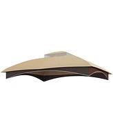 Slickblue Durable Canopy Top for Outdoor Patio, Garden, and Shade