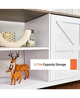 gaomon Tv Stands - Industrial Tv Stand with Storage Place